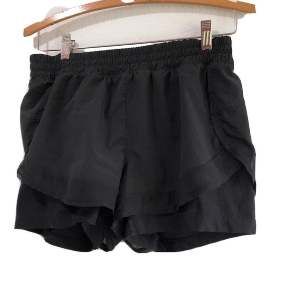 MPG size M black 2 layer running shorts - Picture 3 of 16